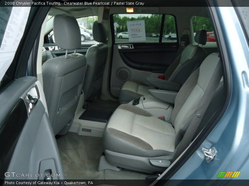 Clearwater Blue Pearlcoat / Pastel Slate Gray 2008 Chrysler Pacifica Touring