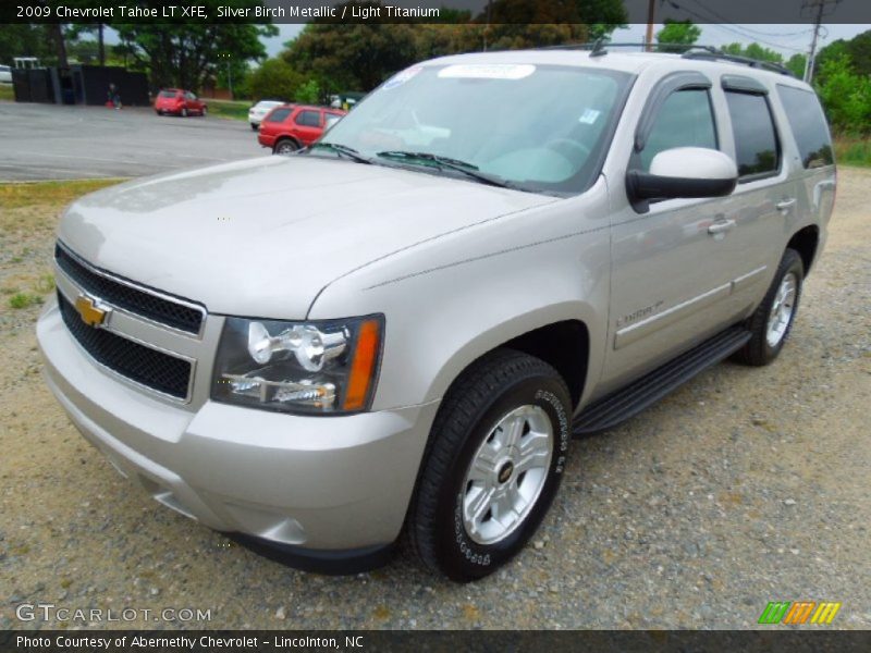 Silver Birch Metallic / Light Titanium 2009 Chevrolet Tahoe LT XFE