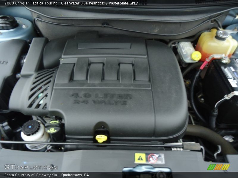 Clearwater Blue Pearlcoat / Pastel Slate Gray 2008 Chrysler Pacifica Touring