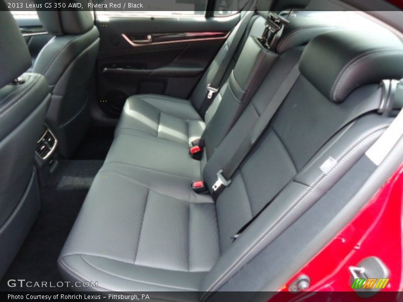 Riviera Red / Black 2013 Lexus GS 350 AWD