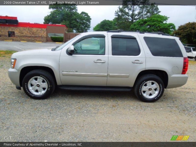 Silver Birch Metallic / Light Titanium 2009 Chevrolet Tahoe LT XFE