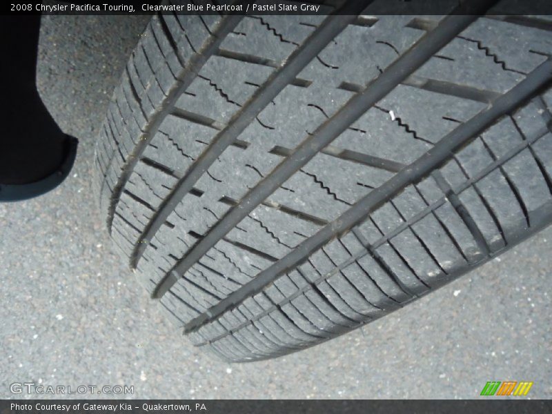 Clearwater Blue Pearlcoat / Pastel Slate Gray 2008 Chrysler Pacifica Touring