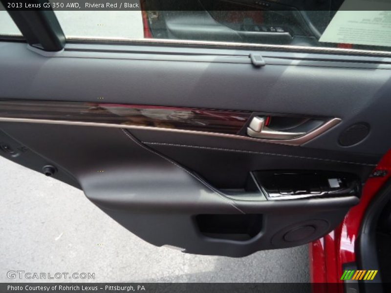 Riviera Red / Black 2013 Lexus GS 350 AWD