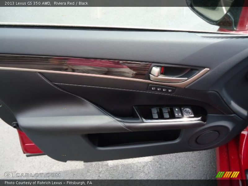 Riviera Red / Black 2013 Lexus GS 350 AWD