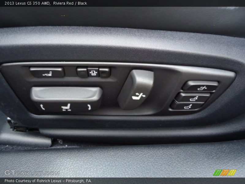 Riviera Red / Black 2013 Lexus GS 350 AWD