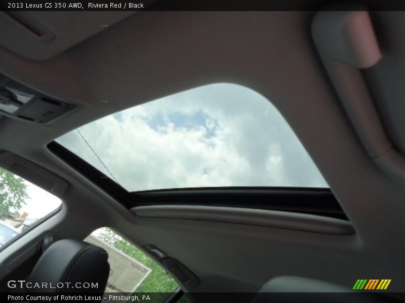 Riviera Red / Black 2013 Lexus GS 350 AWD