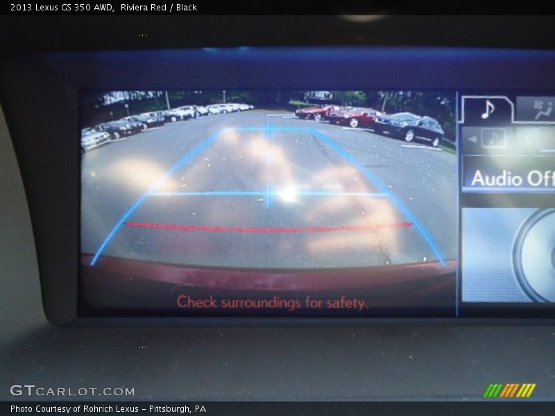 Riviera Red / Black 2013 Lexus GS 350 AWD