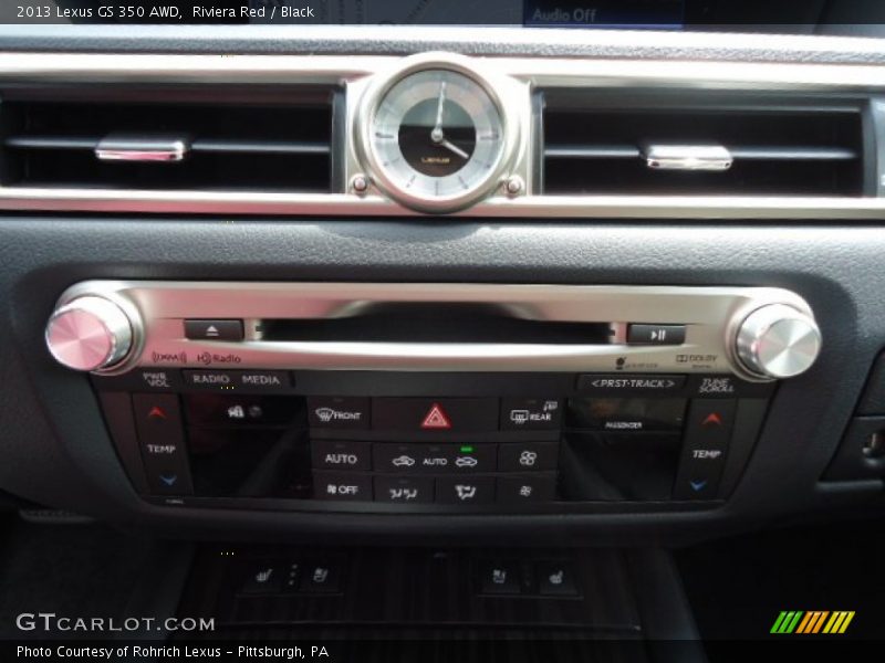 Riviera Red / Black 2013 Lexus GS 350 AWD