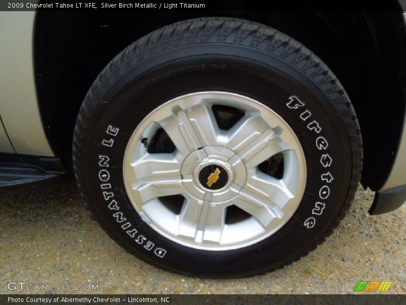 Silver Birch Metallic / Light Titanium 2009 Chevrolet Tahoe LT XFE