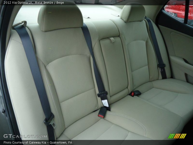 Metal Bronze / Beige 2012 Kia Optima LX