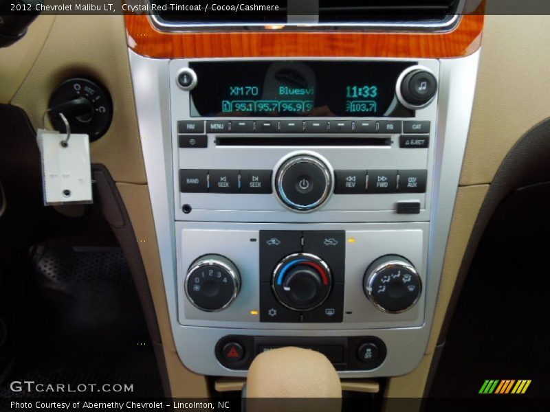 Crystal Red Tintcoat / Cocoa/Cashmere 2012 Chevrolet Malibu LT