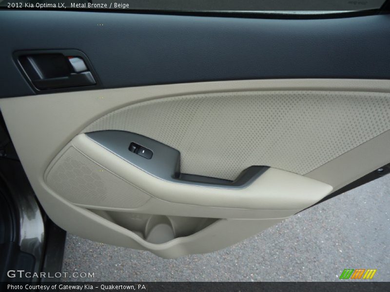 Metal Bronze / Beige 2012 Kia Optima LX