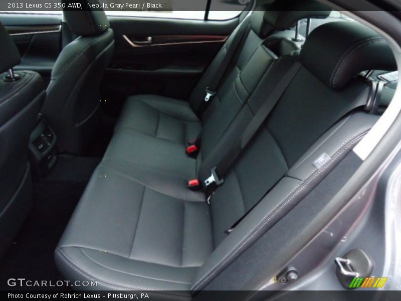 Nebula Gray Pearl / Black 2013 Lexus GS 350 AWD