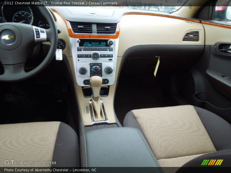 Crystal Red Tintcoat / Cocoa/Cashmere 2012 Chevrolet Malibu LT