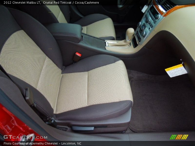 Crystal Red Tintcoat / Cocoa/Cashmere 2012 Chevrolet Malibu LT