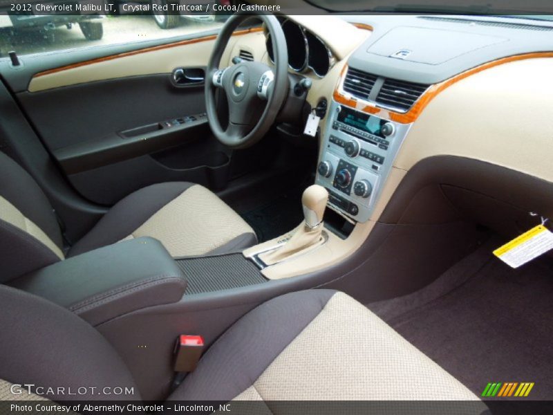 Crystal Red Tintcoat / Cocoa/Cashmere 2012 Chevrolet Malibu LT