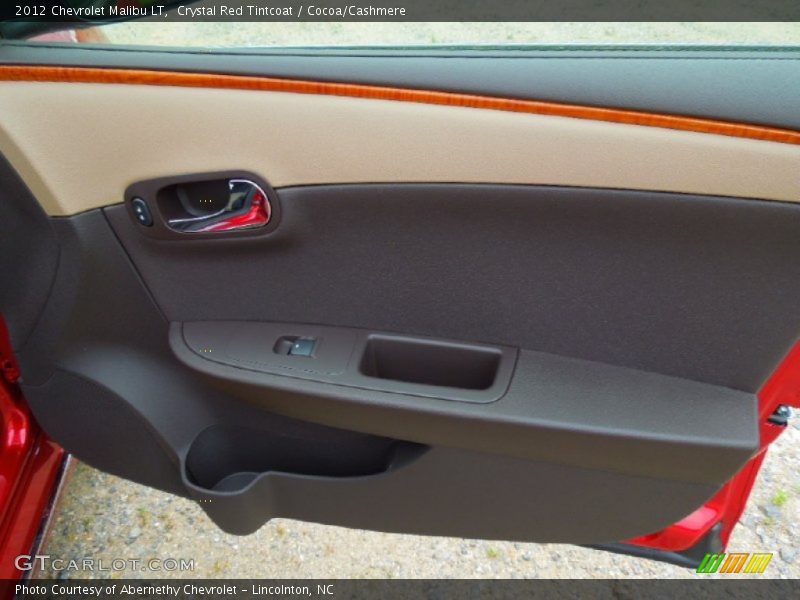 Crystal Red Tintcoat / Cocoa/Cashmere 2012 Chevrolet Malibu LT