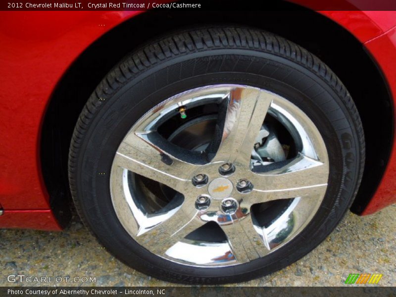 Crystal Red Tintcoat / Cocoa/Cashmere 2012 Chevrolet Malibu LT
