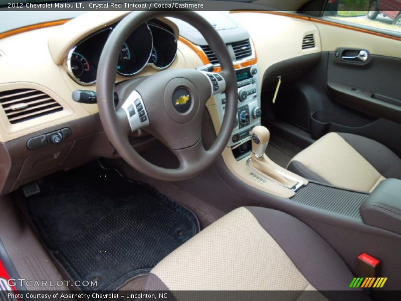 Crystal Red Tintcoat / Cocoa/Cashmere 2012 Chevrolet Malibu LT