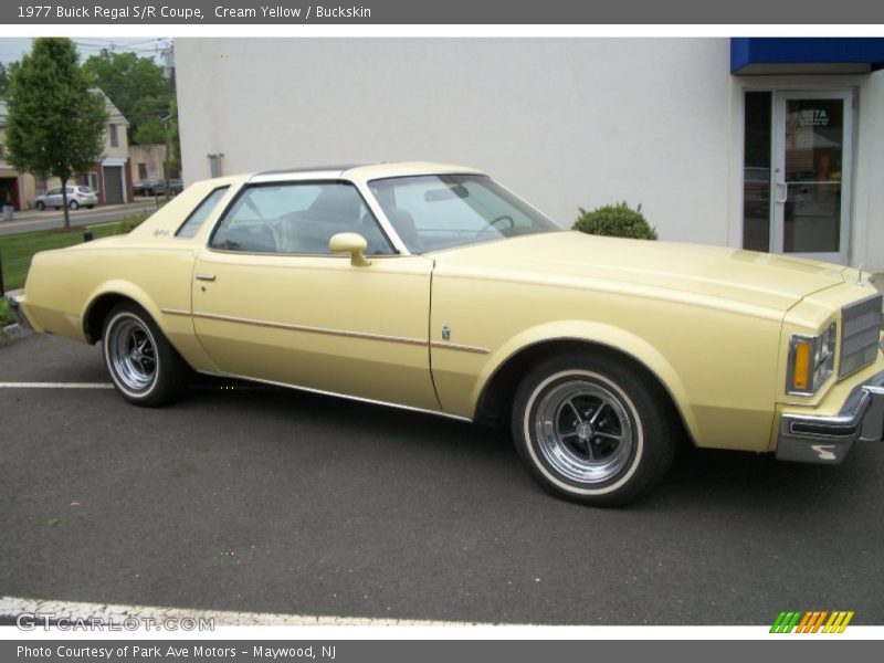 Cream Yellow / Buckskin 1977 Buick Regal S/R Coupe