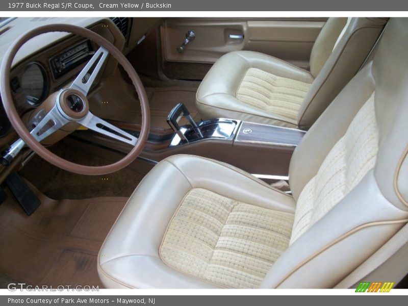  1977 Regal S/R Coupe Buckskin Interior