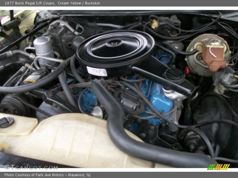  1977 Regal S/R Coupe Engine - 5.7 Liter OHV 16-Valve V8