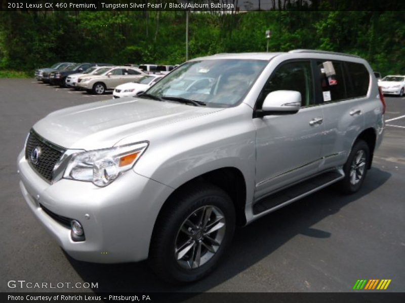Tungsten Silver Pearl / Black/Auburn Bubinga 2012 Lexus GX 460 Premium