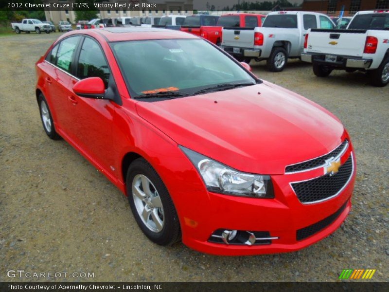 Victory Red / Jet Black 2012 Chevrolet Cruze LT/RS