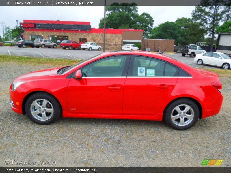 Victory Red / Jet Black 2012 Chevrolet Cruze LT/RS