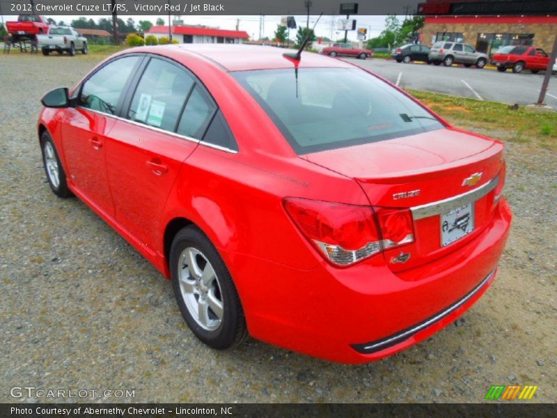 Victory Red / Jet Black 2012 Chevrolet Cruze LT/RS