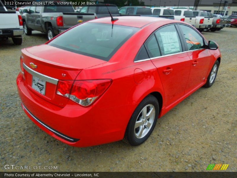 Victory Red / Jet Black 2012 Chevrolet Cruze LT/RS