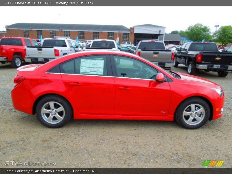 Victory Red / Jet Black 2012 Chevrolet Cruze LT/RS