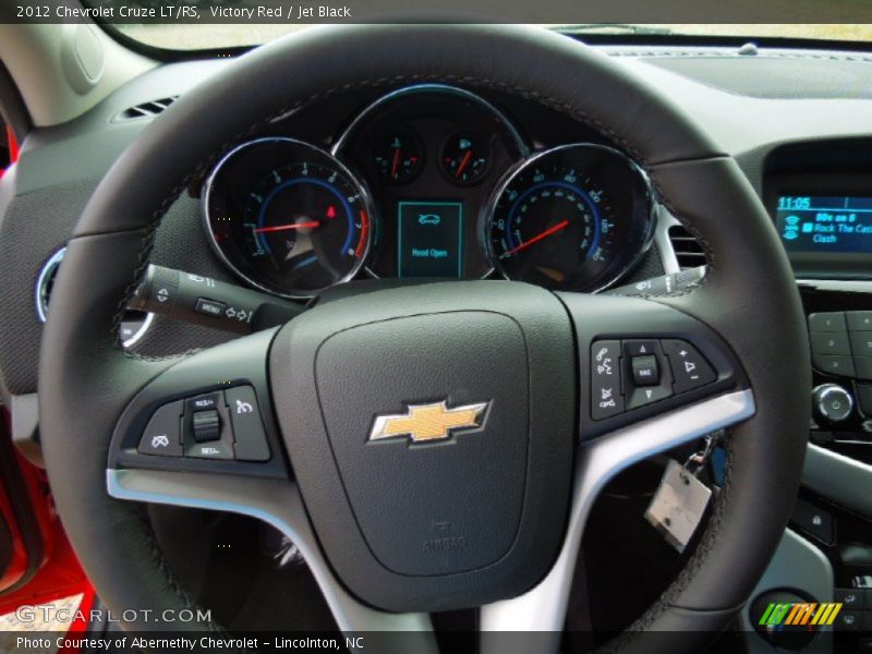 Victory Red / Jet Black 2012 Chevrolet Cruze LT/RS