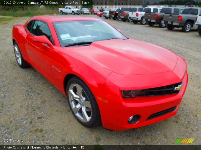 Victory Red / Black 2012 Chevrolet Camaro LT/RS Coupe