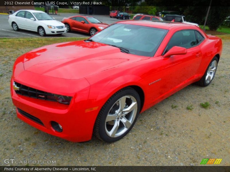 Victory Red / Black 2012 Chevrolet Camaro LT/RS Coupe