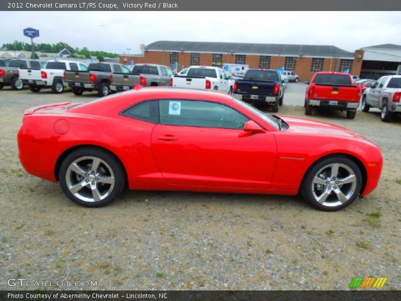 Victory Red / Black 2012 Chevrolet Camaro LT/RS Coupe