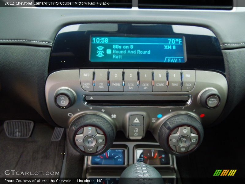 Victory Red / Black 2012 Chevrolet Camaro LT/RS Coupe