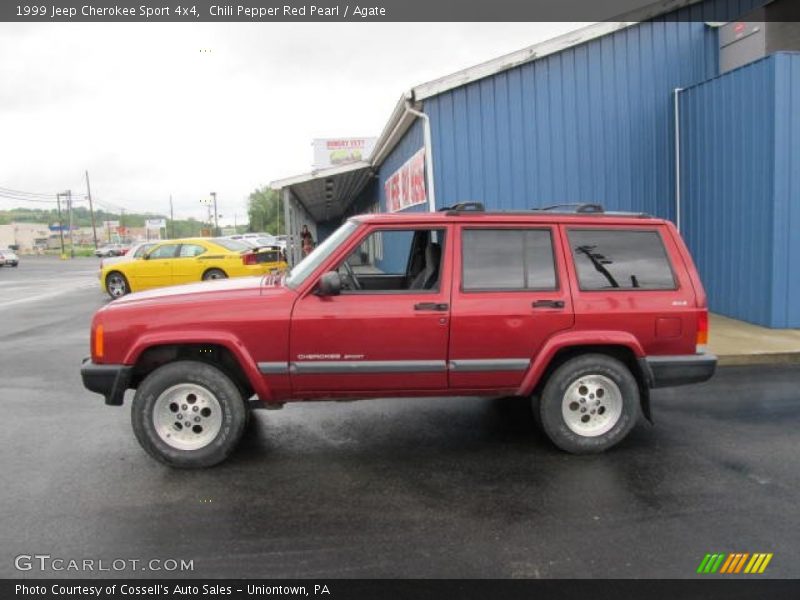  1999 Cherokee Sport 4x4 Chili Pepper Red Pearl