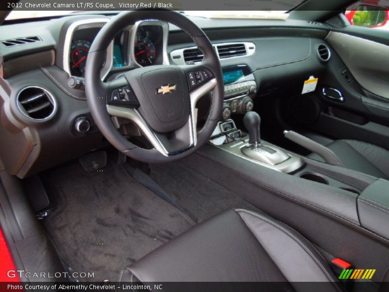 Victory Red / Black 2012 Chevrolet Camaro LT/RS Coupe
