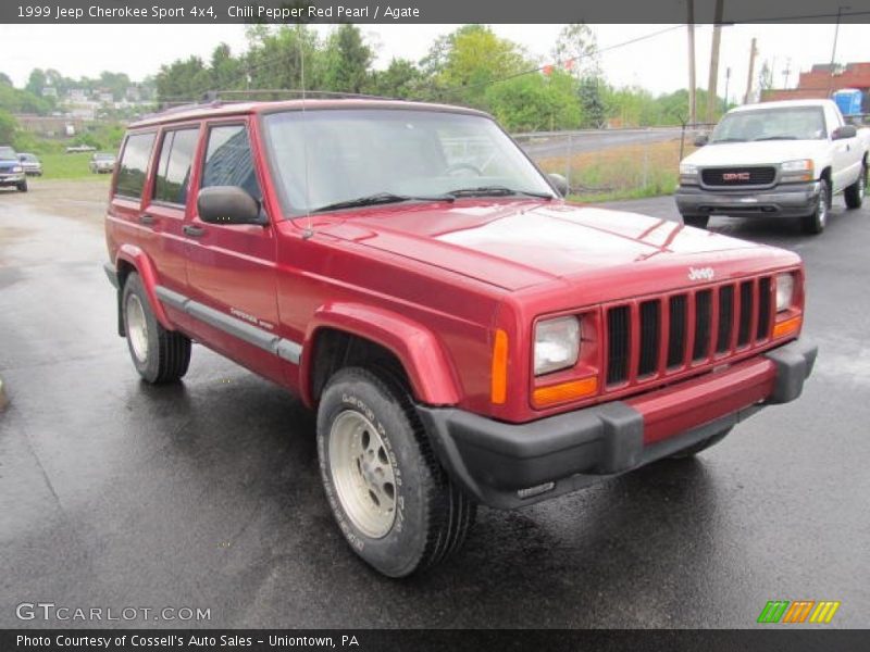 Front 3/4 View of 1999 Cherokee Sport 4x4