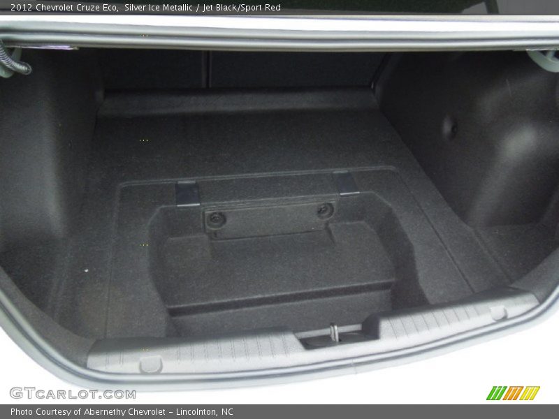 Silver Ice Metallic / Jet Black/Sport Red 2012 Chevrolet Cruze Eco