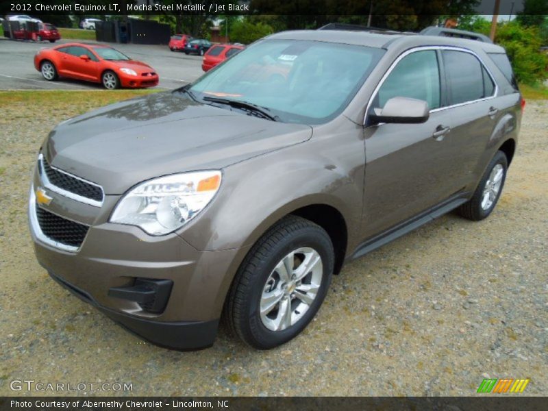 Mocha Steel Metallic / Jet Black 2012 Chevrolet Equinox LT