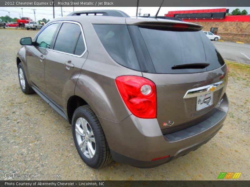 Mocha Steel Metallic / Jet Black 2012 Chevrolet Equinox LT