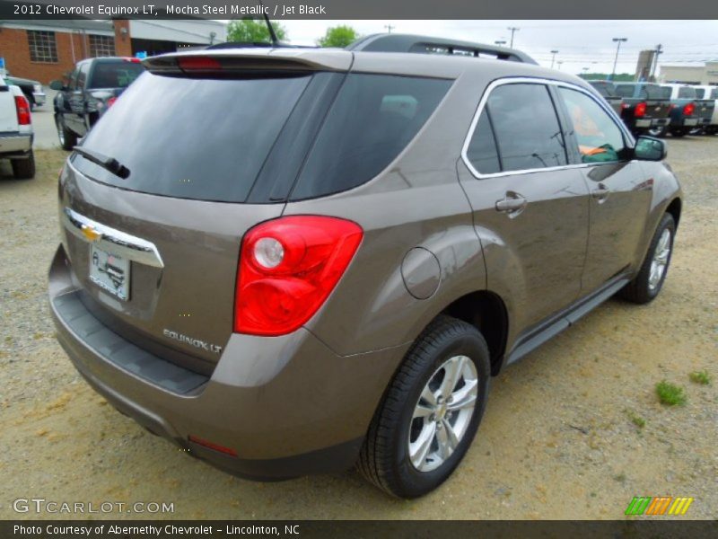 Mocha Steel Metallic / Jet Black 2012 Chevrolet Equinox LT