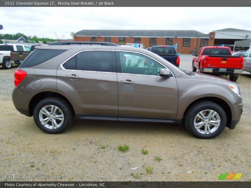 Mocha Steel Metallic / Jet Black 2012 Chevrolet Equinox LT