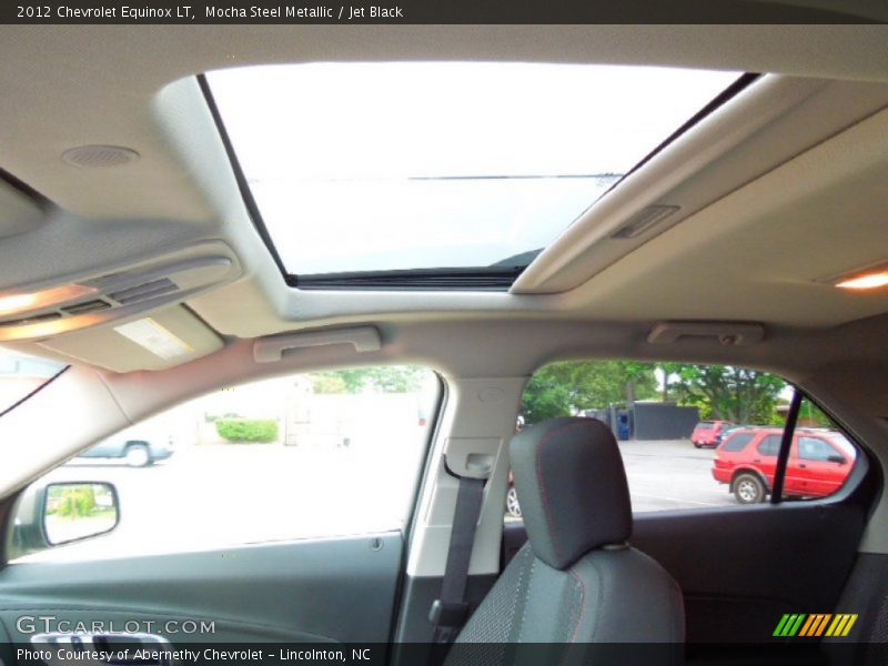 Mocha Steel Metallic / Jet Black 2012 Chevrolet Equinox LT