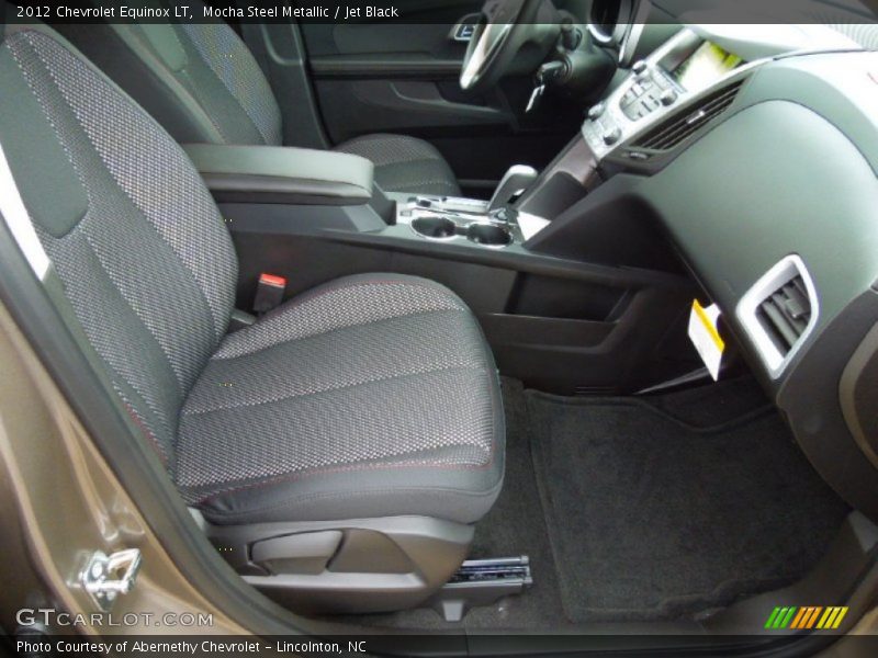 Mocha Steel Metallic / Jet Black 2012 Chevrolet Equinox LT