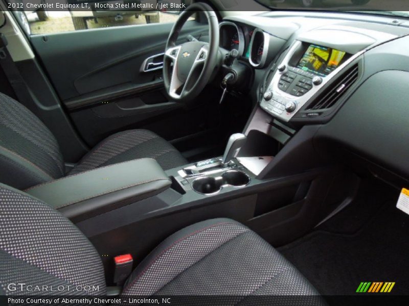 Mocha Steel Metallic / Jet Black 2012 Chevrolet Equinox LT