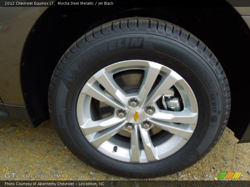 Mocha Steel Metallic / Jet Black 2012 Chevrolet Equinox LT