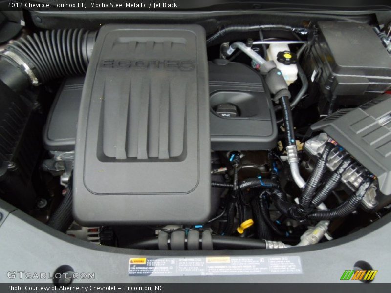 Mocha Steel Metallic / Jet Black 2012 Chevrolet Equinox LT